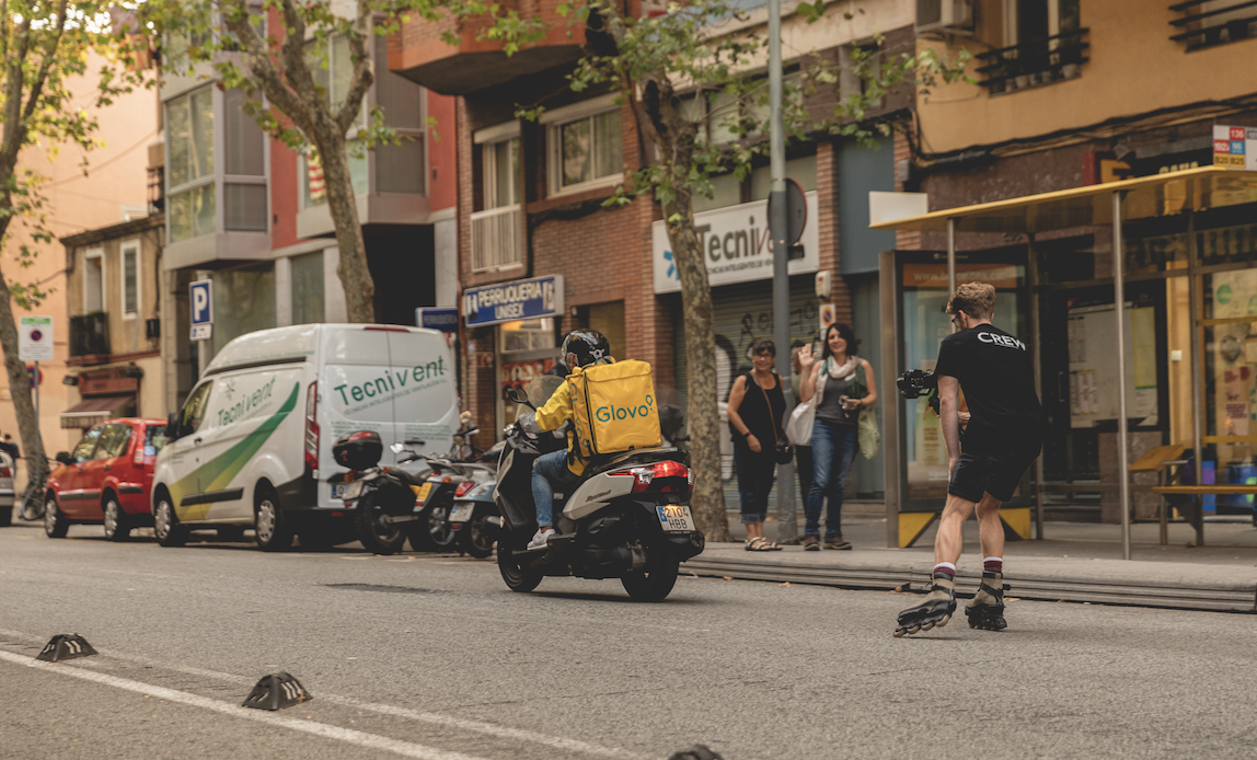 Behind the scenes photo